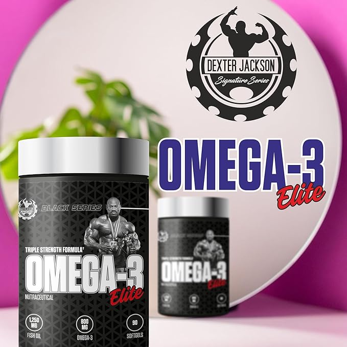 Dexter Jackson- Omega-3 Elite (Original) - Kahn Health