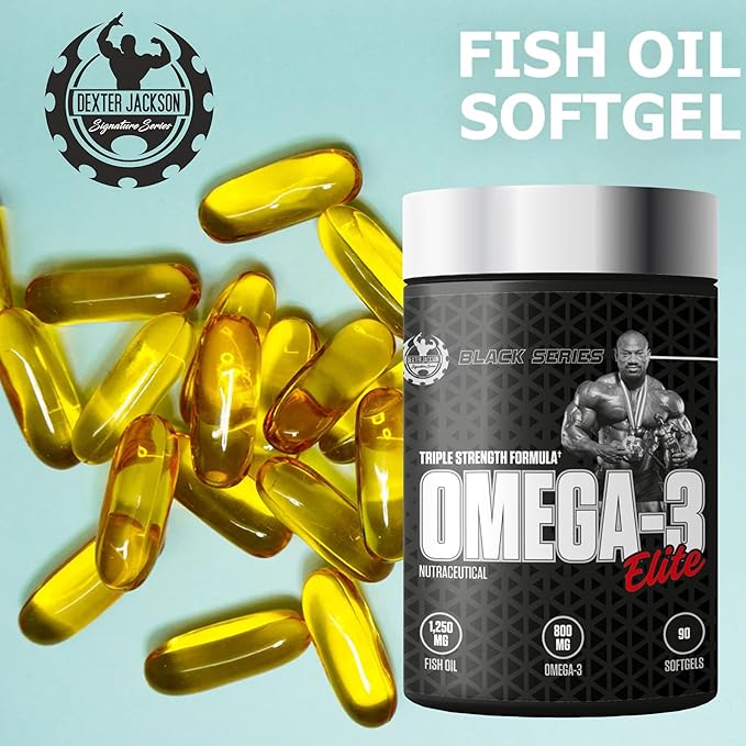 Dexter Jackson- Omega-3 Elite (Original) - Kahn Health