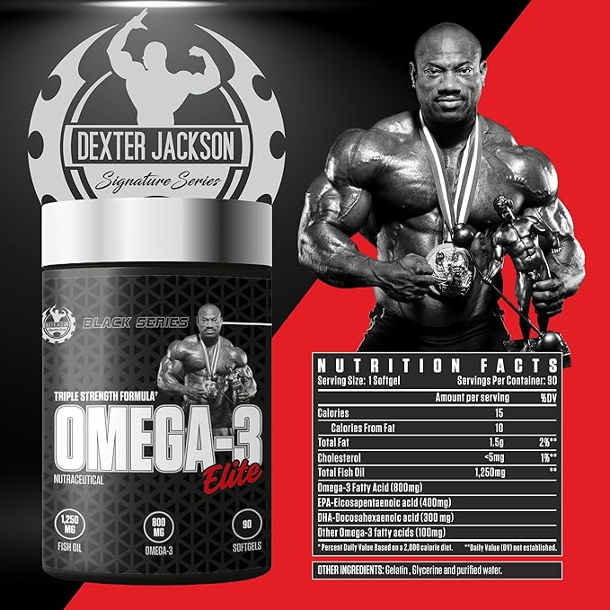 Dexter Jackson- Omega-3 Elite (Original) - Kahn Health