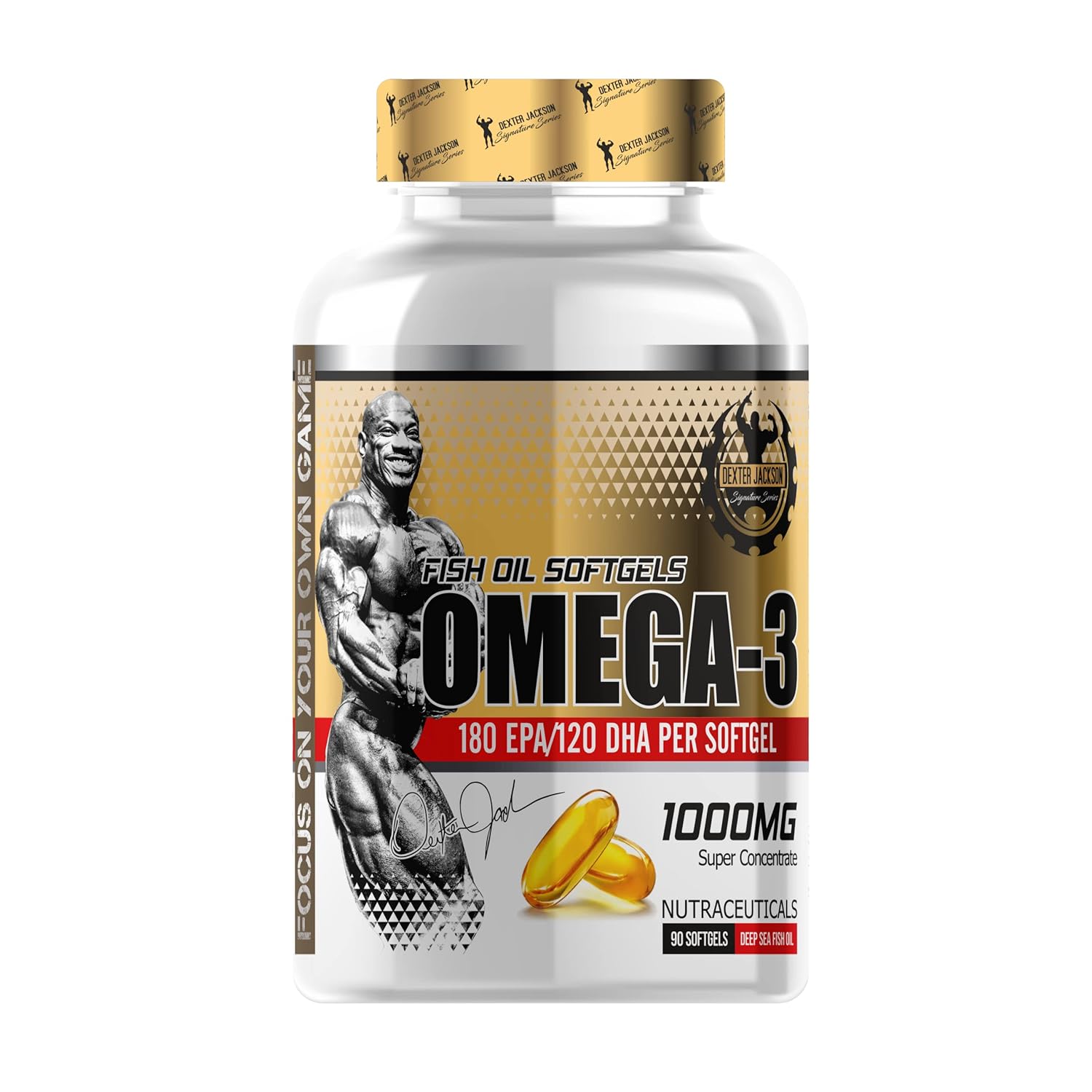 Dexter Jackson- Omega-3 Fish Oil (Original) - Kahn Health
