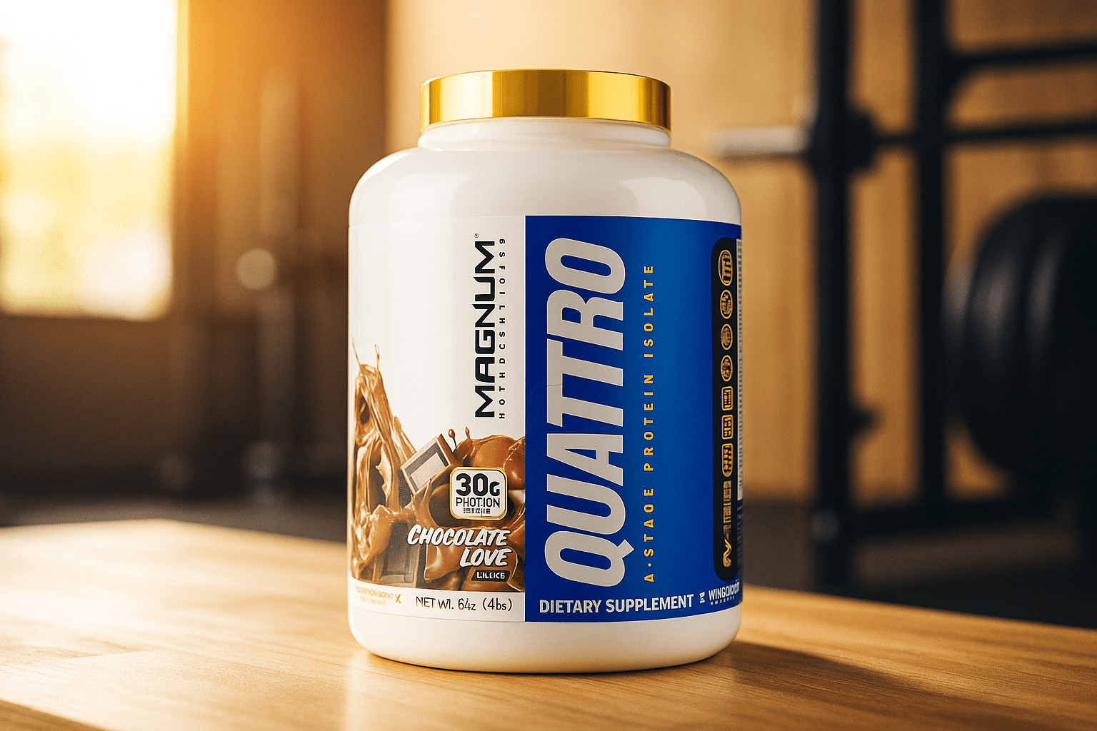 Magnum Quattro - 4-Stage Protein Isolate (Original) © - Kahn Health