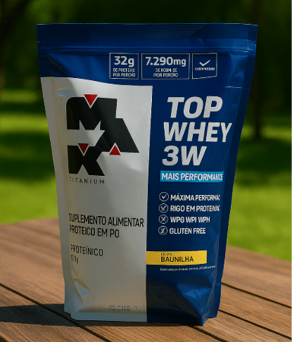 Max Titanium - Top Whey 3W (Original) - Kahn Health