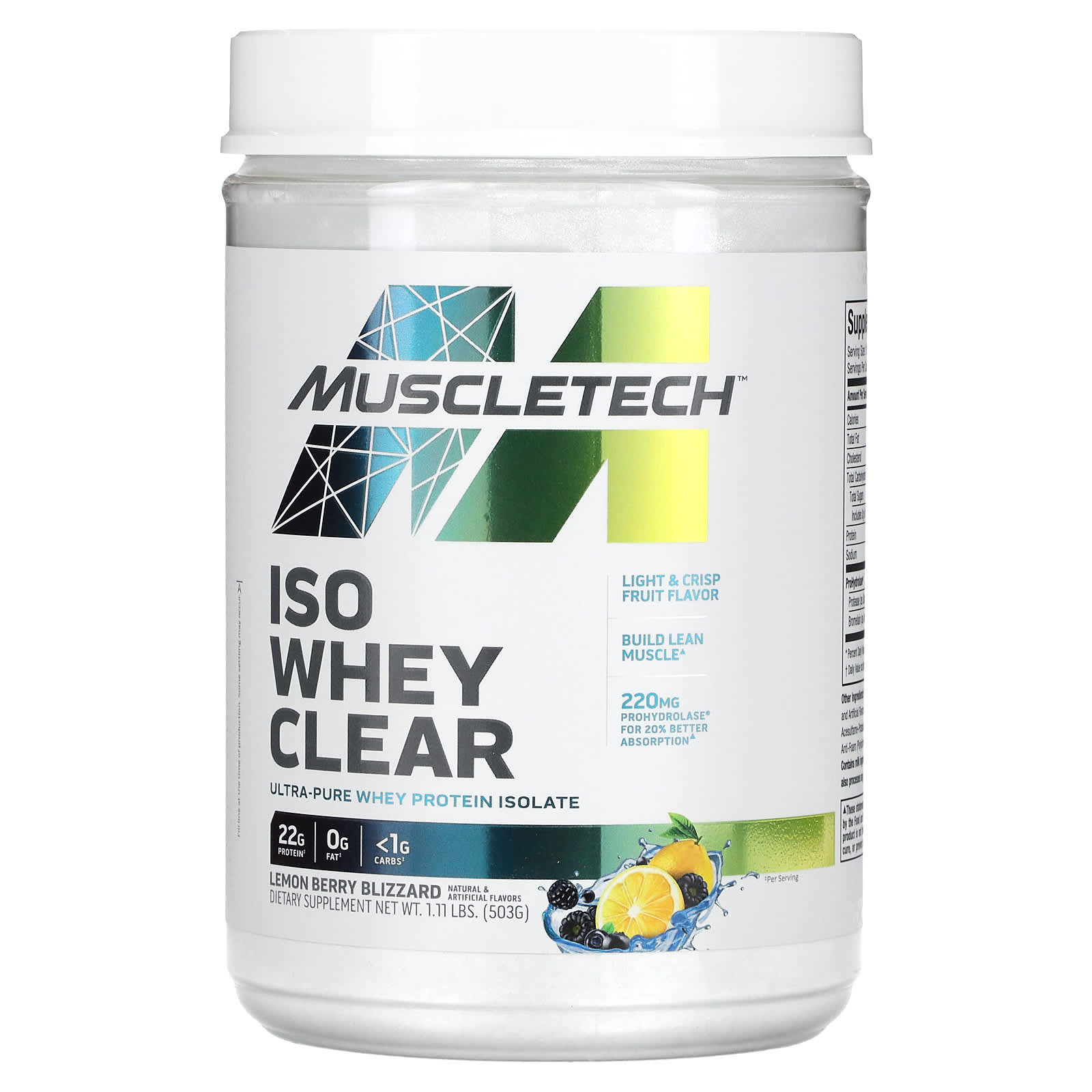 Muscletech- Iso Whey Clear (Original) © - Kahn Health