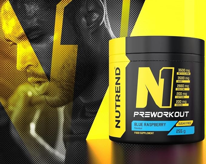 N1- Pre-Workout Blue Raspberry (Original) © - Kahn Health