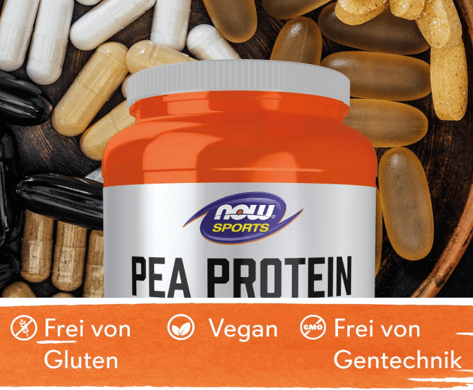 Now Sports- Pea Protein Creamy Chocolate Powder (Original) © - Kahn Health