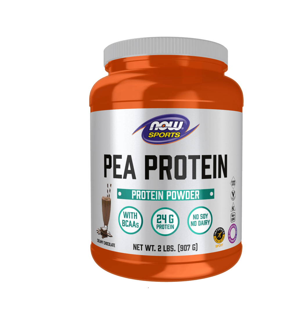 Now Sports- Pea Protein Creamy Chocolate Powder (Original) © - Kahn Health