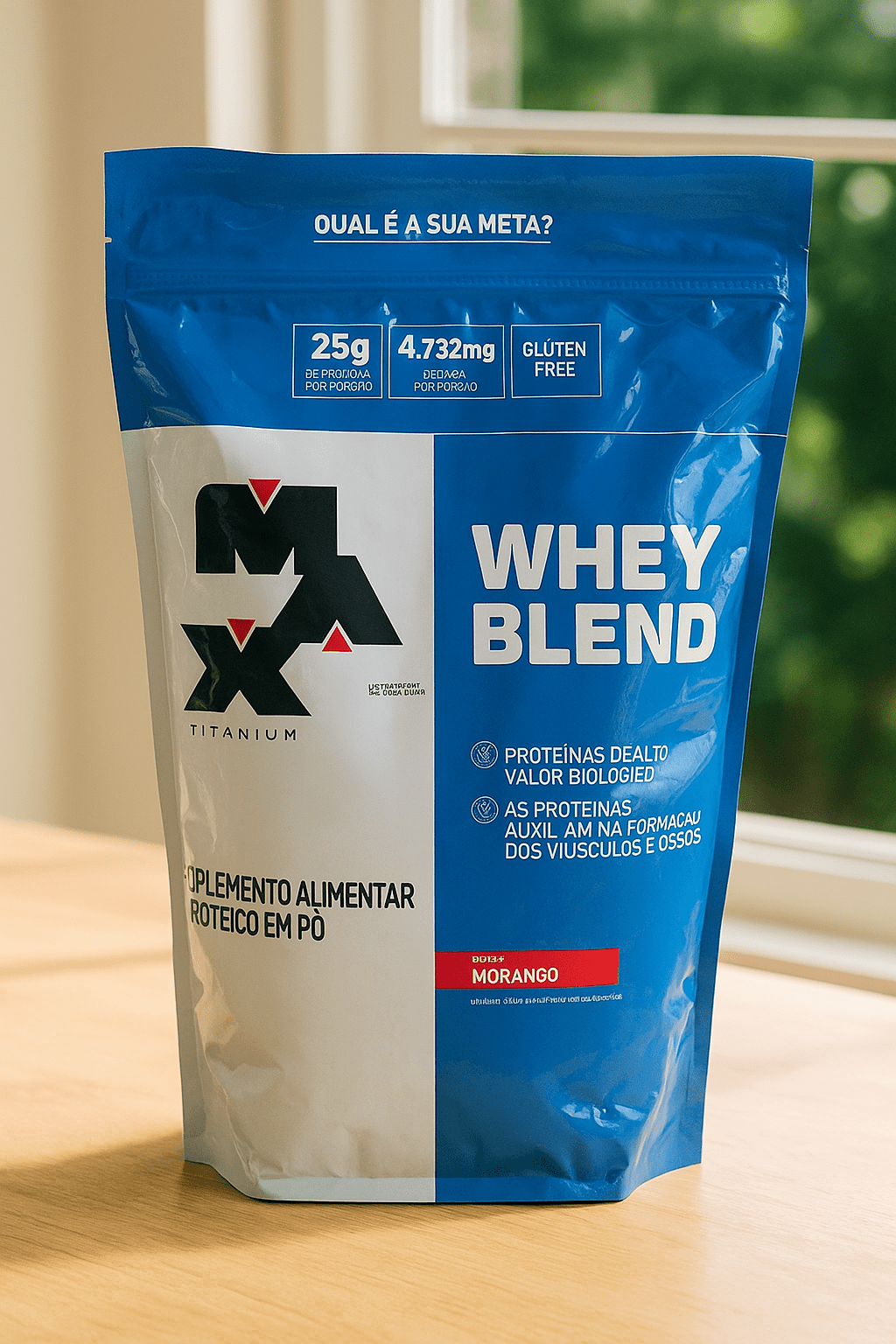 Whey Blend – Morango (Original) © - Kahn Health