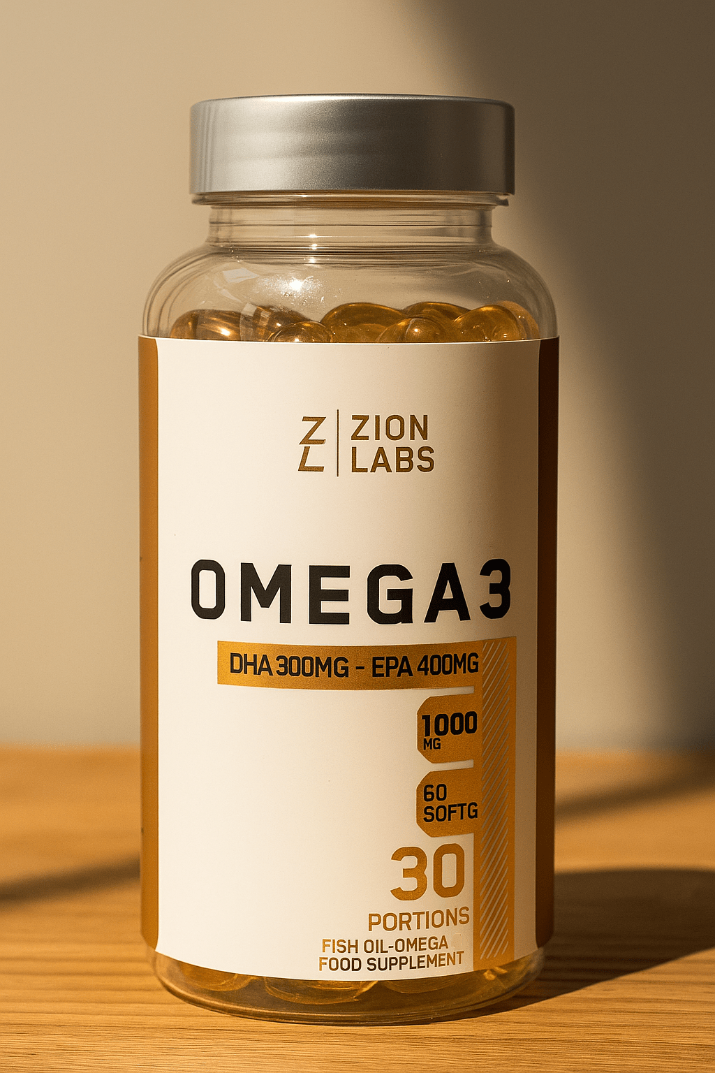 Zion Labs - Omega 3 Fish Oil (Original) - Kahn Health