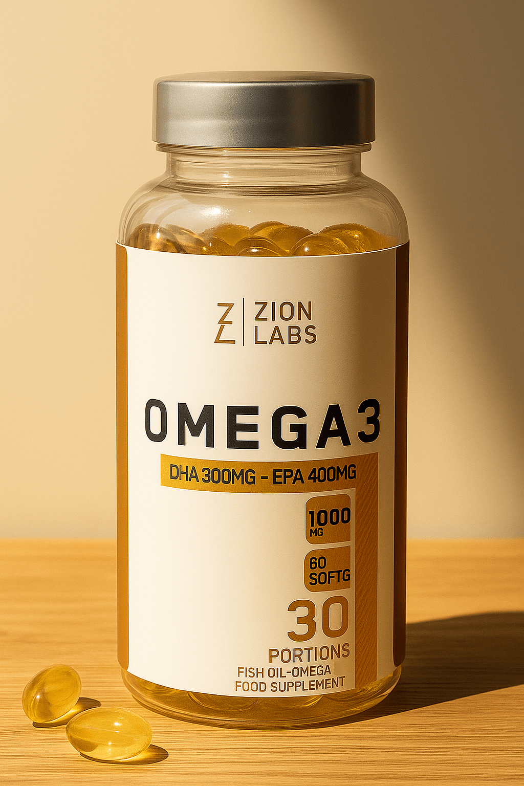 Zion Labs - Omega 3 Fish Oil (Original) - Kahn Health